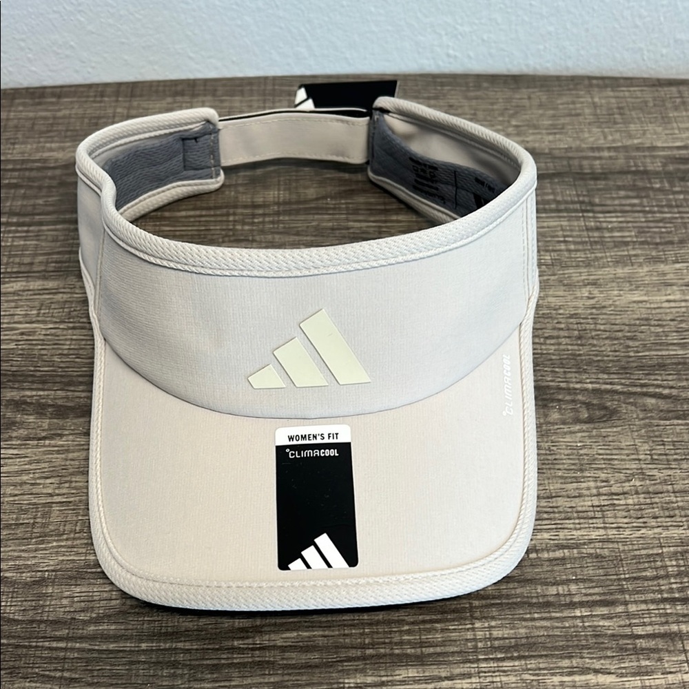 Adidas | Light Gray Climacool Visor ☀️